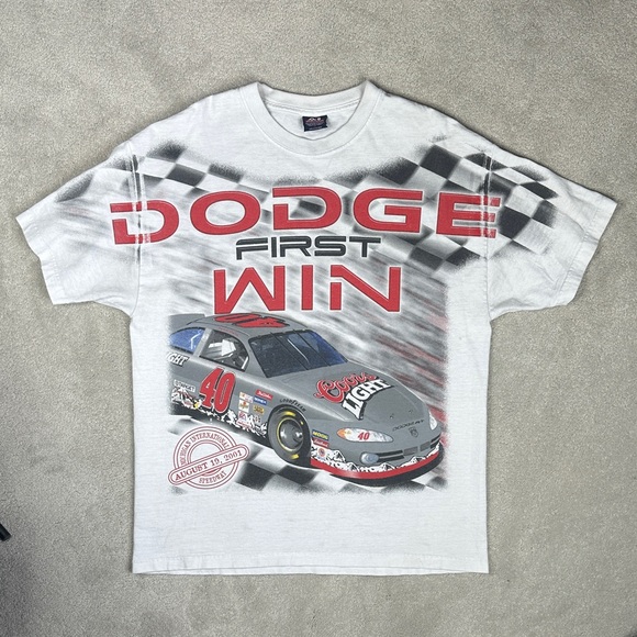 Dodge First Win Graphic T-Shirt - Picture 1 of 7